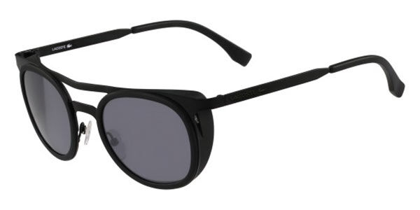 Lacoste L823S 001, Black frame, Grey lenses