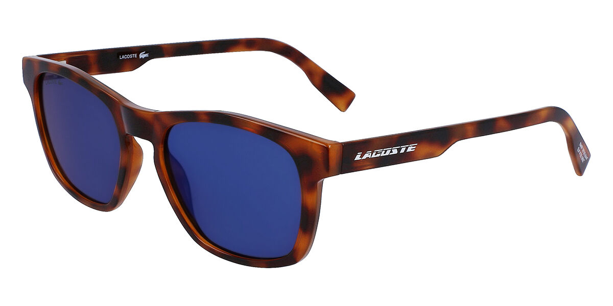 Lacoste L988S 240, Tortoiseshell frame, Blue lenses