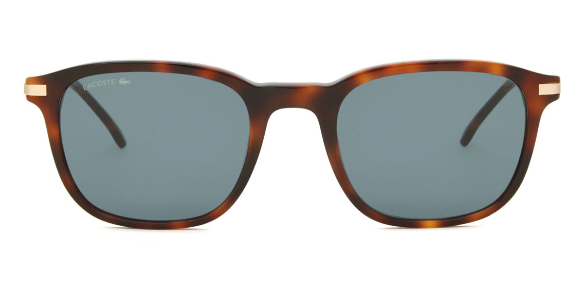 Lacoste L992S 214, Tortoiseshell frame, Blue lenses