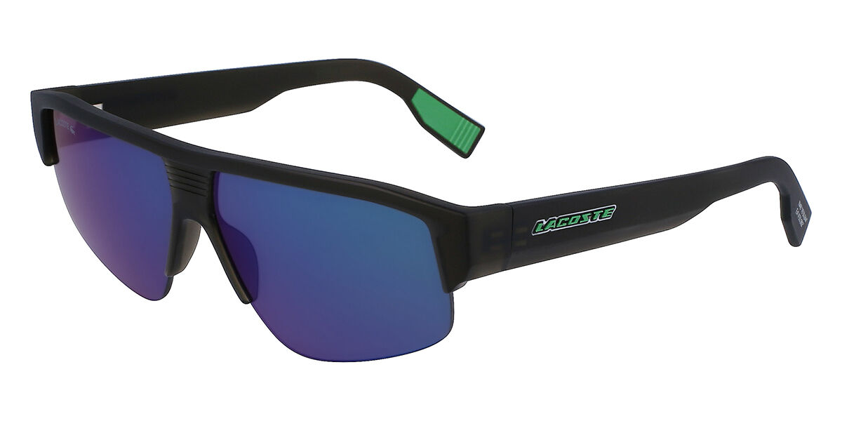 Lacoste L6003S 022, Grey frame, Blue lenses