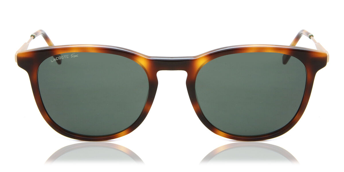Lacoste L994S 214, Tortoiseshell frame, Green lenses