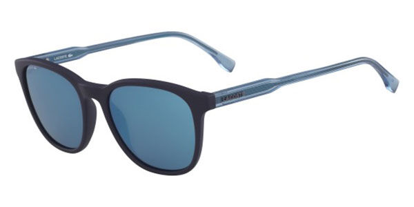 Lacoste L864S 424, Blue frame, Blue lenses
