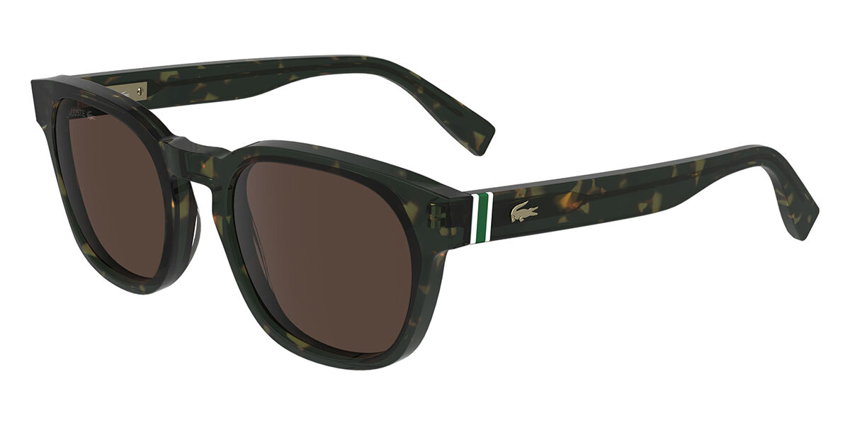 Lacoste L6015S 230, Tortoiseshell frame, Brown lenses