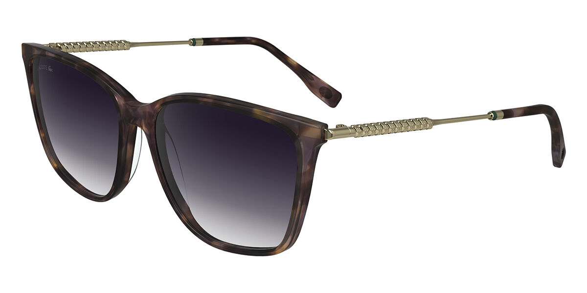 Lacoste L6016S 219, Tortoiseshell frame, Gradient Grey lenses