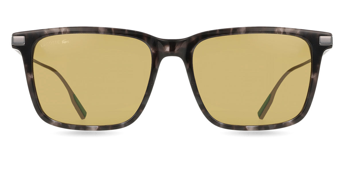 Lacoste L6017S 240, Tortoiseshell frame, Green lenses