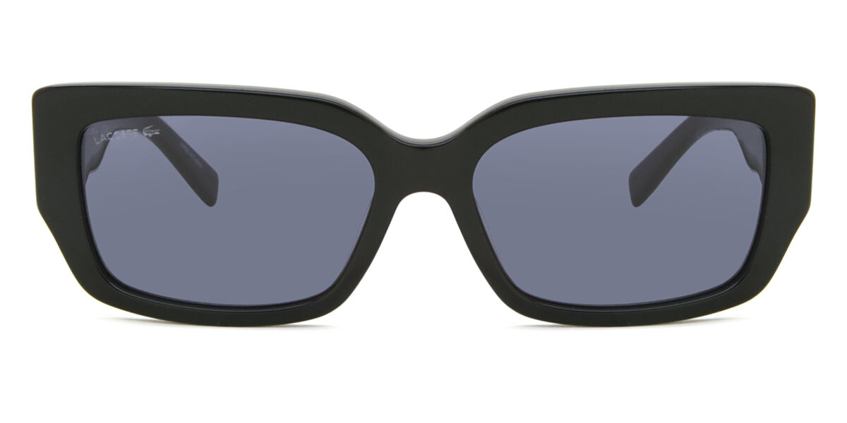 Lacoste L6021S 001, Black frame, Grey lenses