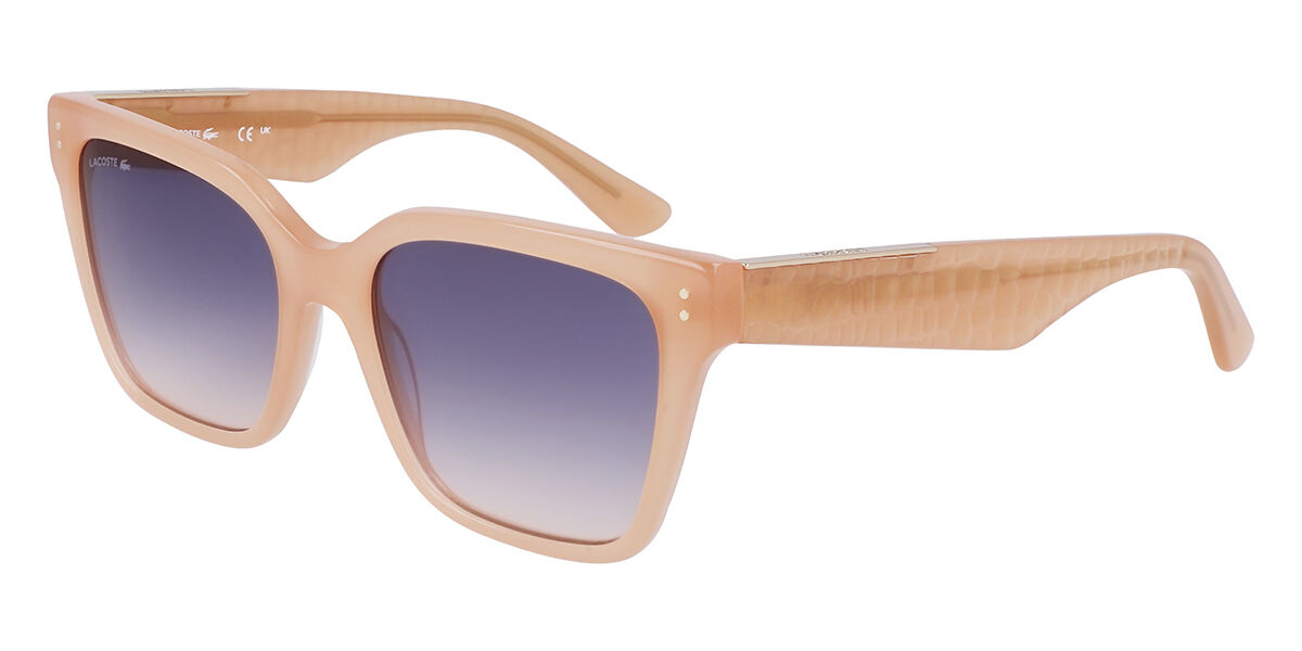 Lacoste L6022S 662, Pink frame, Gradient Blue lenses