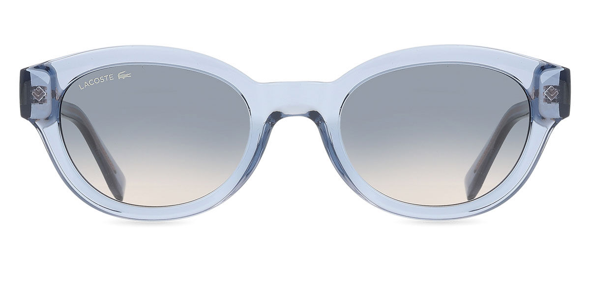 Lacoste L6024S 400, Blue frame, Gradient Blue lenses