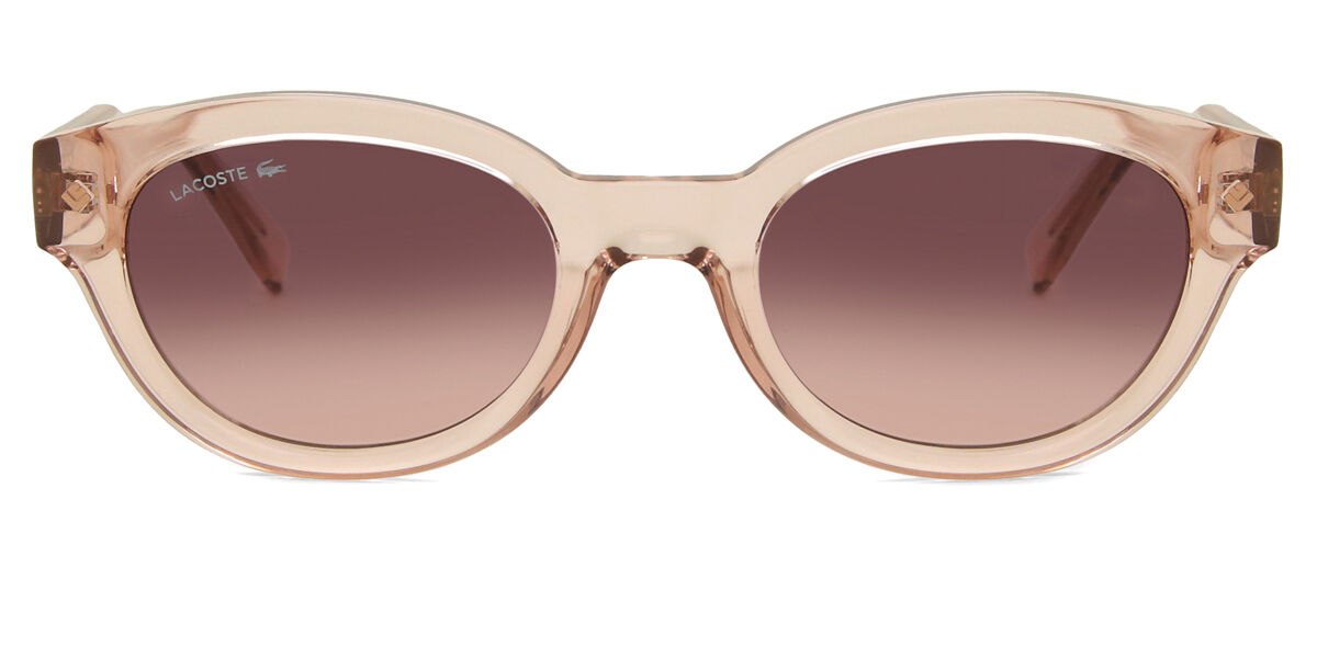 Lacoste L6024S 662, Pink frame, Gradient Pink lenses