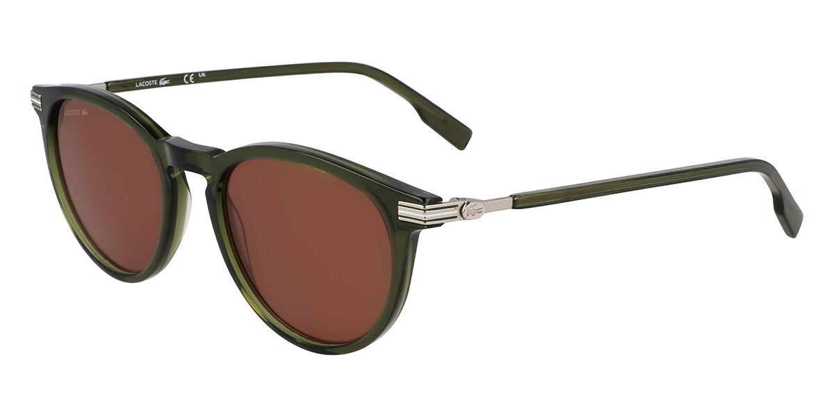 Lacoste L6034S N 275, Green frame, Brown lenses