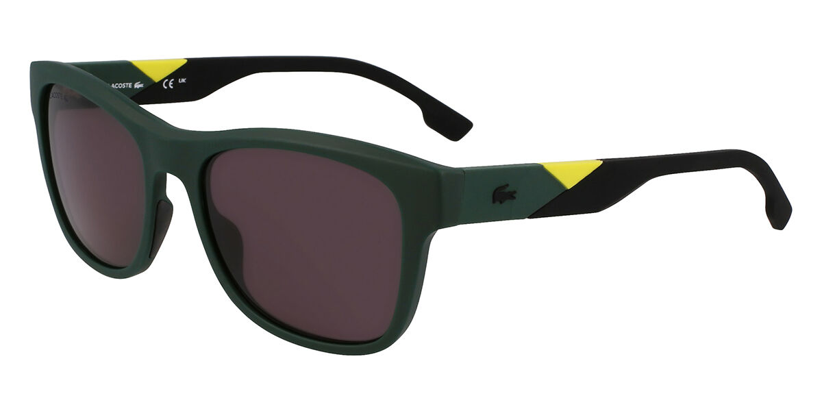 Lacoste L6043S 301, Green frame, Grey lenses