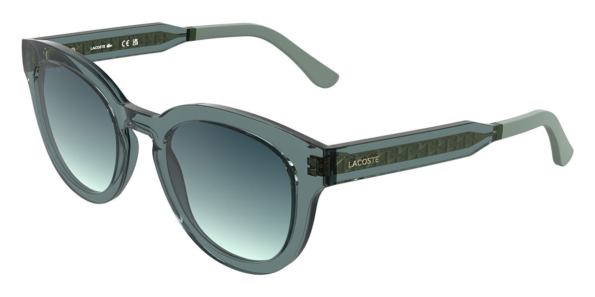 Lacoste L6070S 444, Blue frame, Gradient Blue lenses