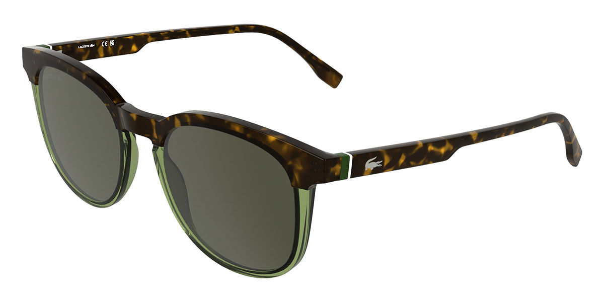 Lacoste L6073S 223, Green frame, Grey lenses