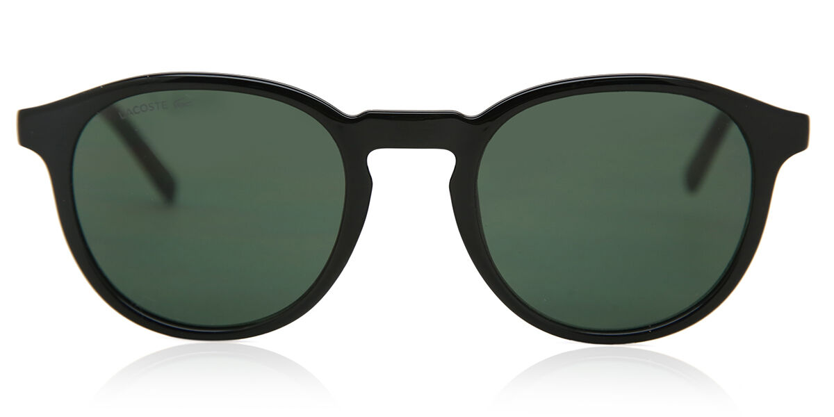 Lacoste L916S N 001, Black frame, Green lenses