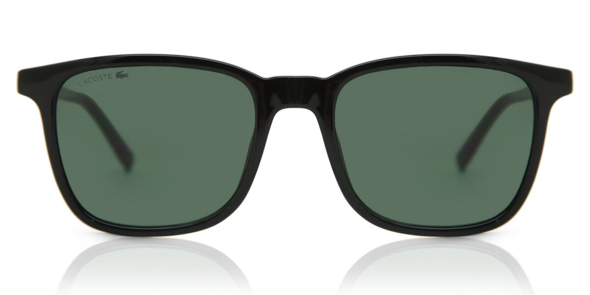 Lacoste L915S N 001, Black frame, Green lenses