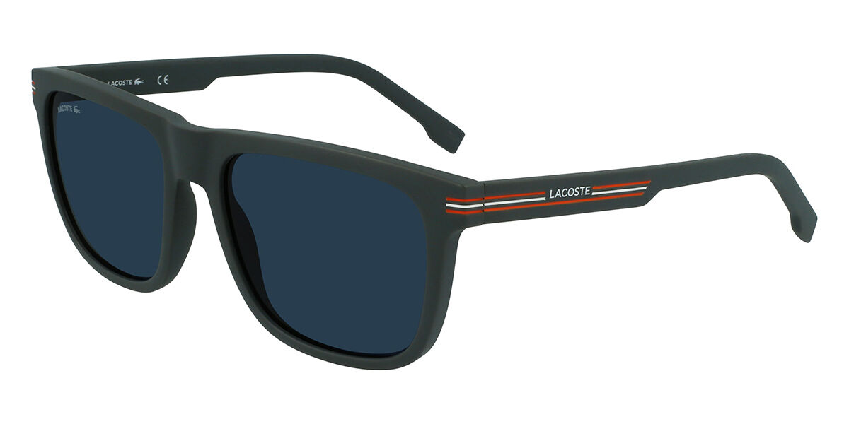 Lacoste L959S 022, Grey frame, Blue lenses
