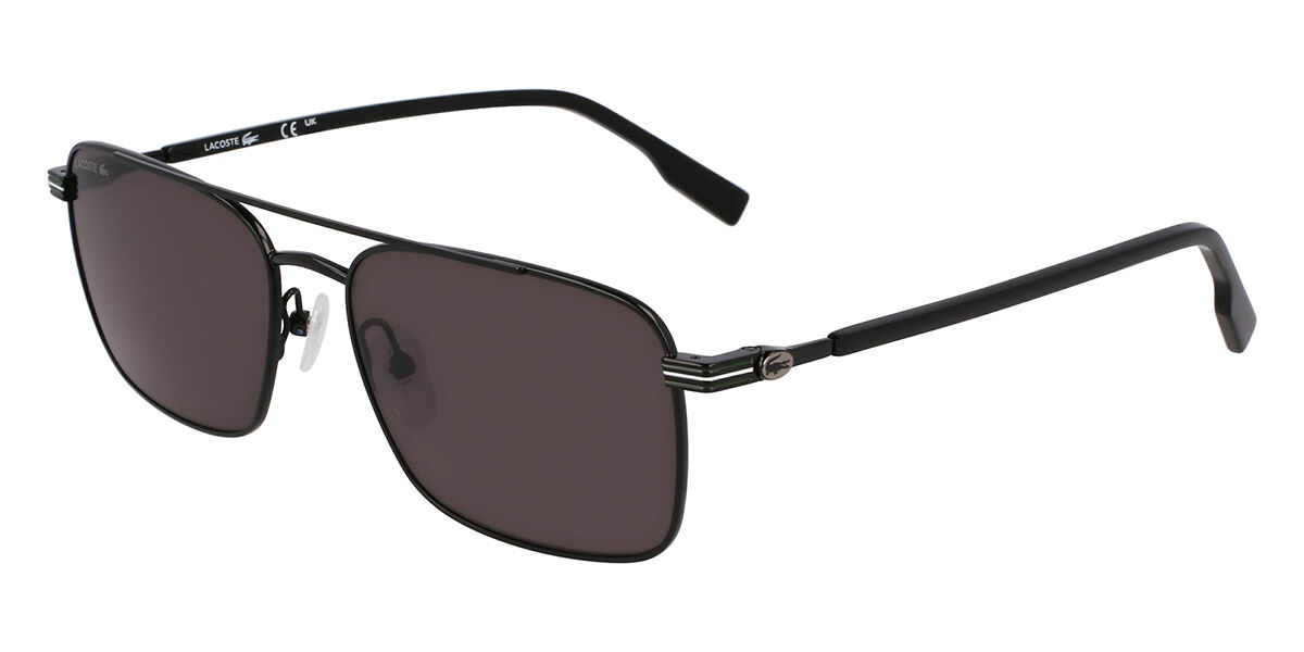 Lacoste L264S 001, Black frame, Grey lenses