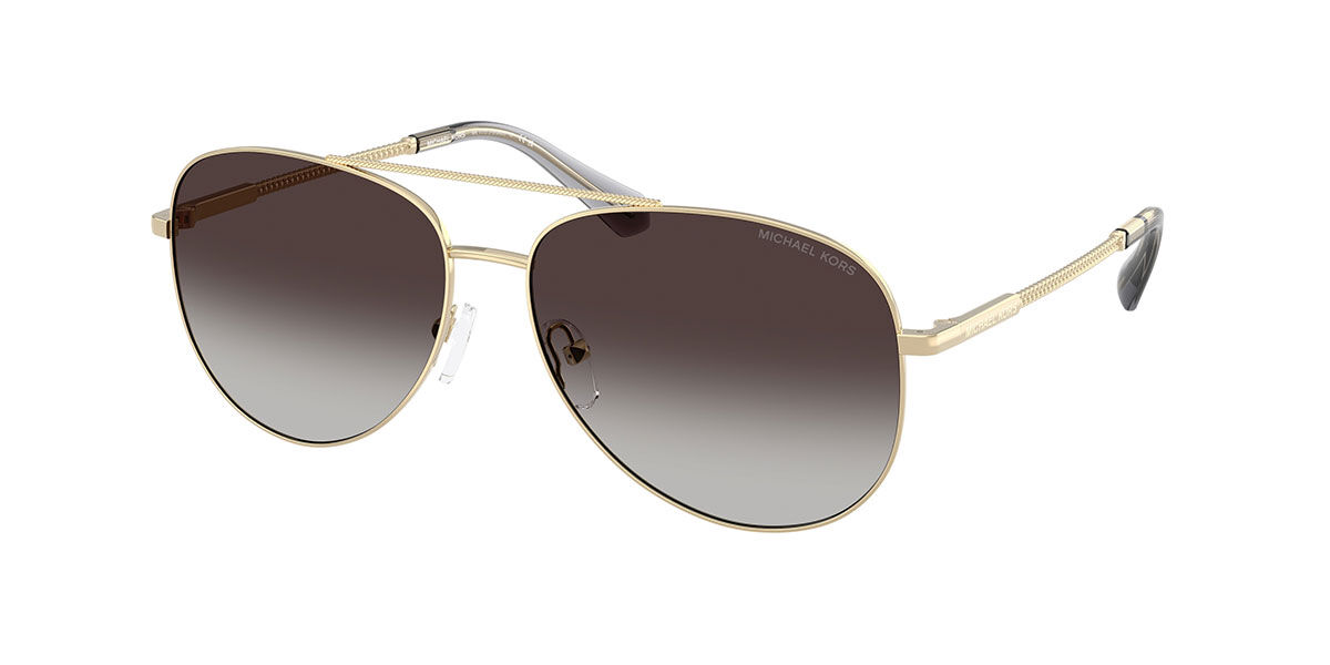Michael Kors MK1172 PERLEDO 10148G, Gold frame, Gradient Grey lenses