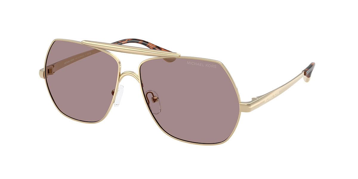 Michael Kors MK1173 DENVER 1014LA, Gold frame, Solid Purple lenses