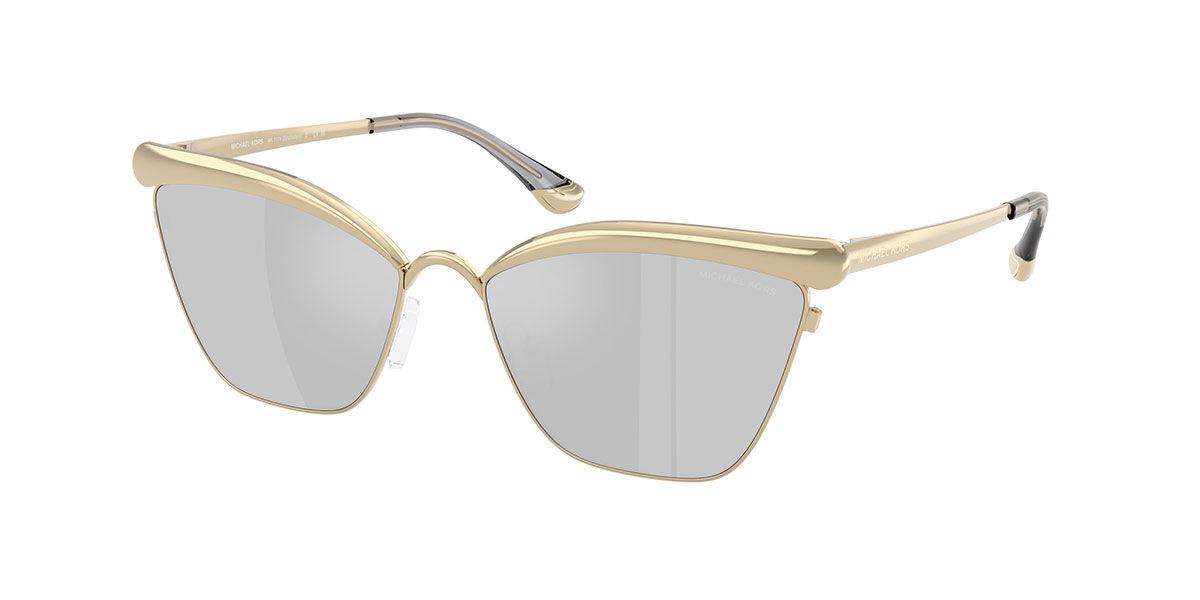 Michael Kors MK1174 SCOTTSDALE 1014Z6, Gold frame, Silver Mirror lenses