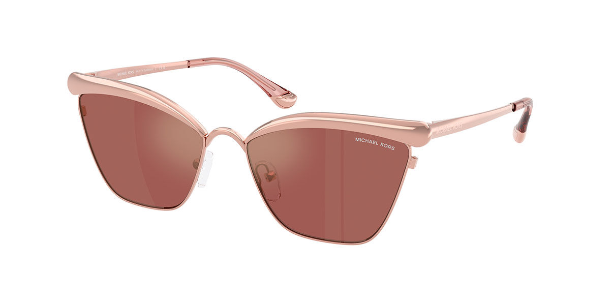 Michael Kors MK1174 SCOTTSDALE 1108E4, Gold frame, Burgundy lenses