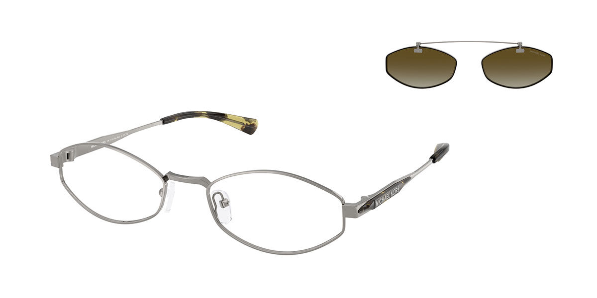 Michael Kors MK1175 PALO ALTO With Clip-On 19067Z, Gunmetal frame