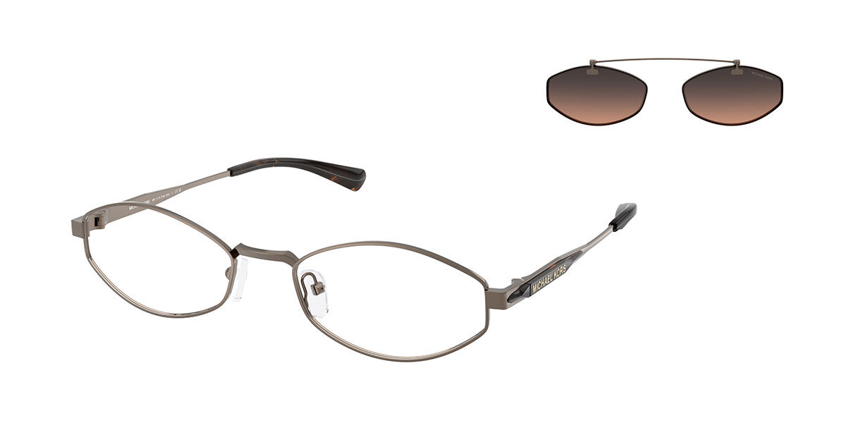 Michael Kors MK1175 PALO ALTO With Clip-On 19070L, Grey frame