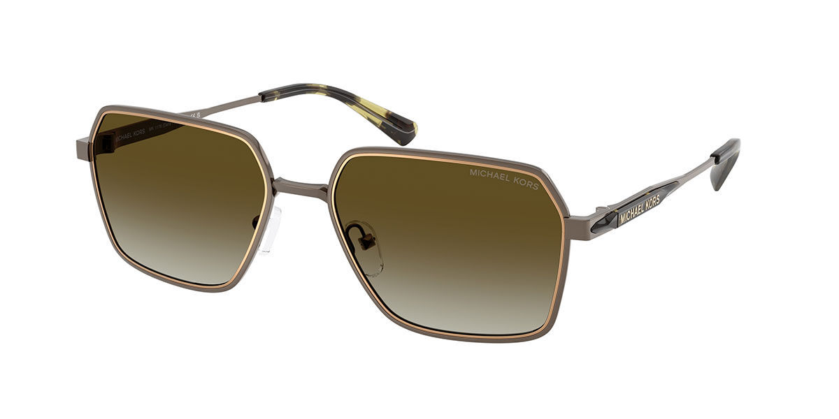 Michael Kors MK1176 DANA POINT 10017Z, Grey frame, Gradient Olive Green lenses