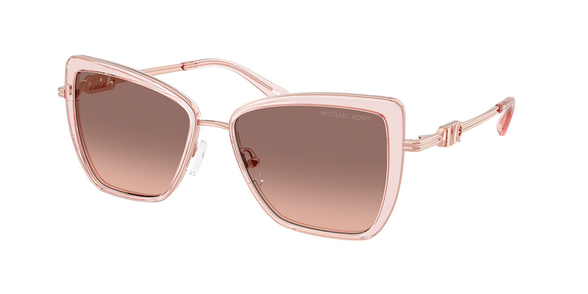 Michael Kors MK1178 SEA ISLAND 310113, Pink frame, Gradient Brown/Pink lenses