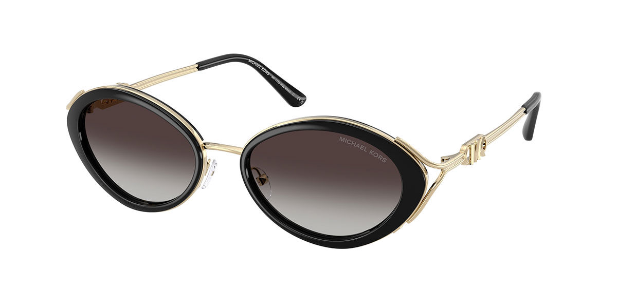 Michael Kors MK1179 KEY WEST 30058G, Black frame, Light Grey With Gradient Black lenses