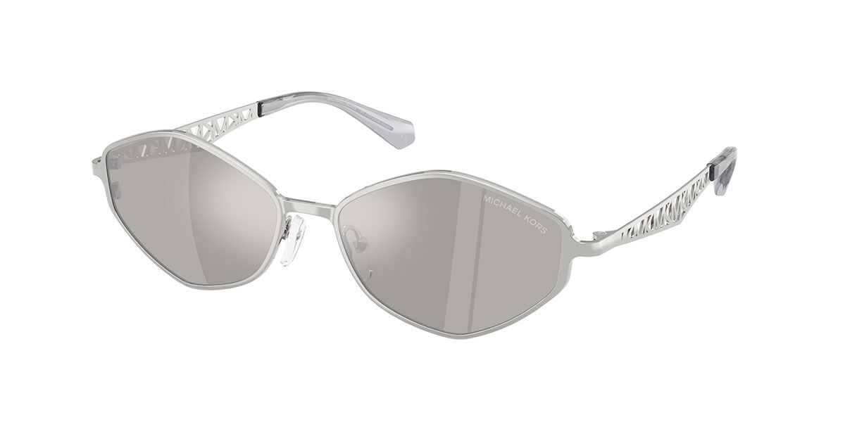 Michael Kors MK1181 GOLD COAST 18936G, Silver frame, Silver Mirror lenses