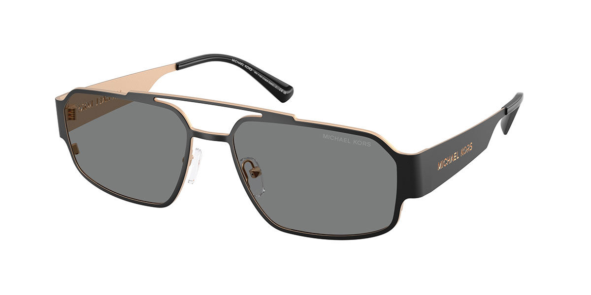 Michael Kors MK1182 CAPE TOWN 100587, Black frame, Dark Grey lenses