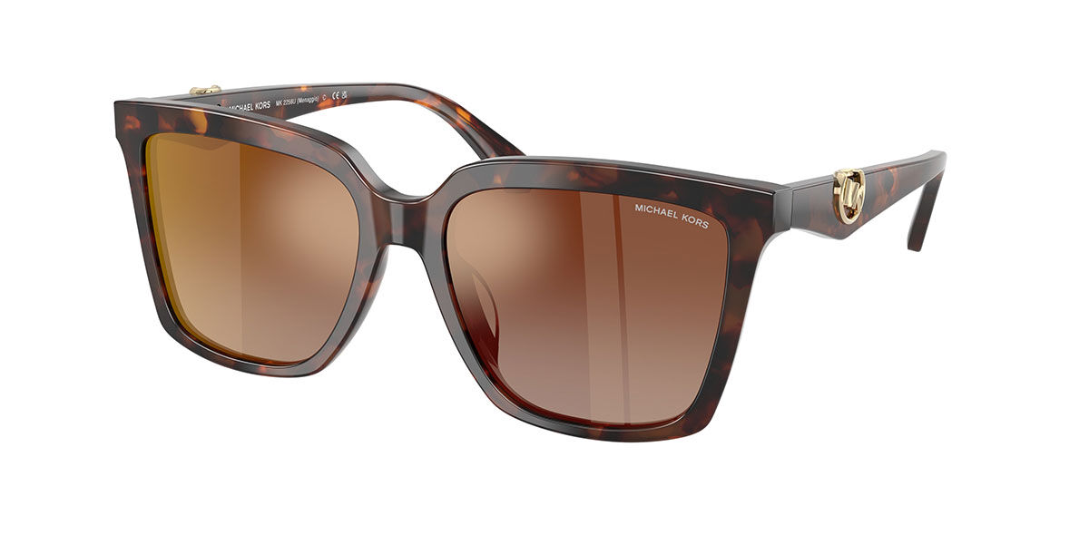Michael Kors MK2256U MENAGGIO 4031AO, Tortoiseshell frame, Red Gradient Brown Mirror lenses