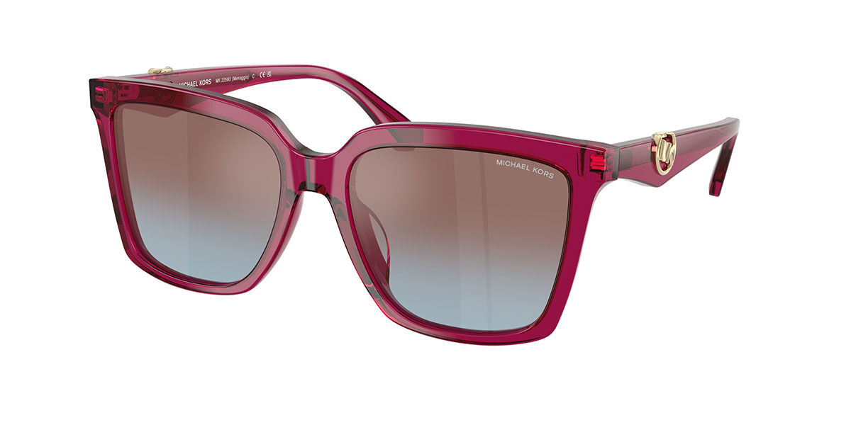 Michael Kors MK2256U MENAGGIO 4032H7, Purple frame, Gradient Violet/Blue lenses