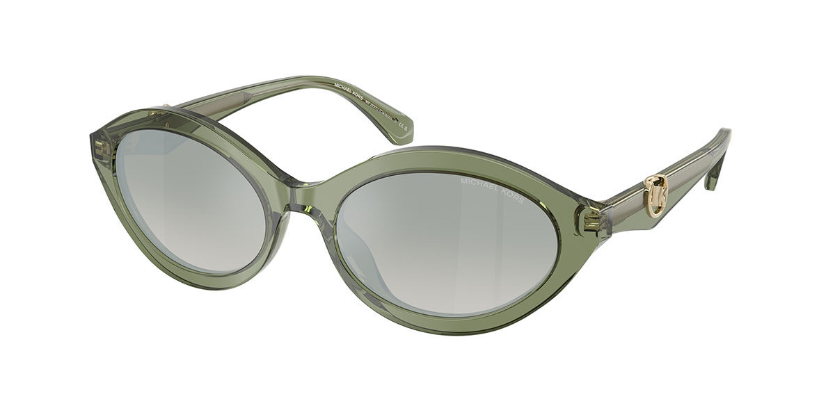 Michael Kors MK2257U CARLAZZO 3961W0, Green frame, Gradient Green Mirror lenses