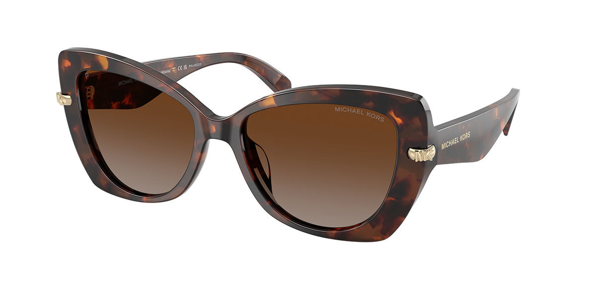 Michael Kors MK2258U ATLANTA Polarized 4031T5, Tortoiseshell frame, Gradient Brown Polarized lenses