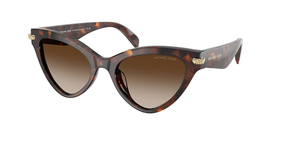 Michael Kors MK2259U ROANOKE 403113, Tortoiseshell frame, Smoke Gradient Brown lenses