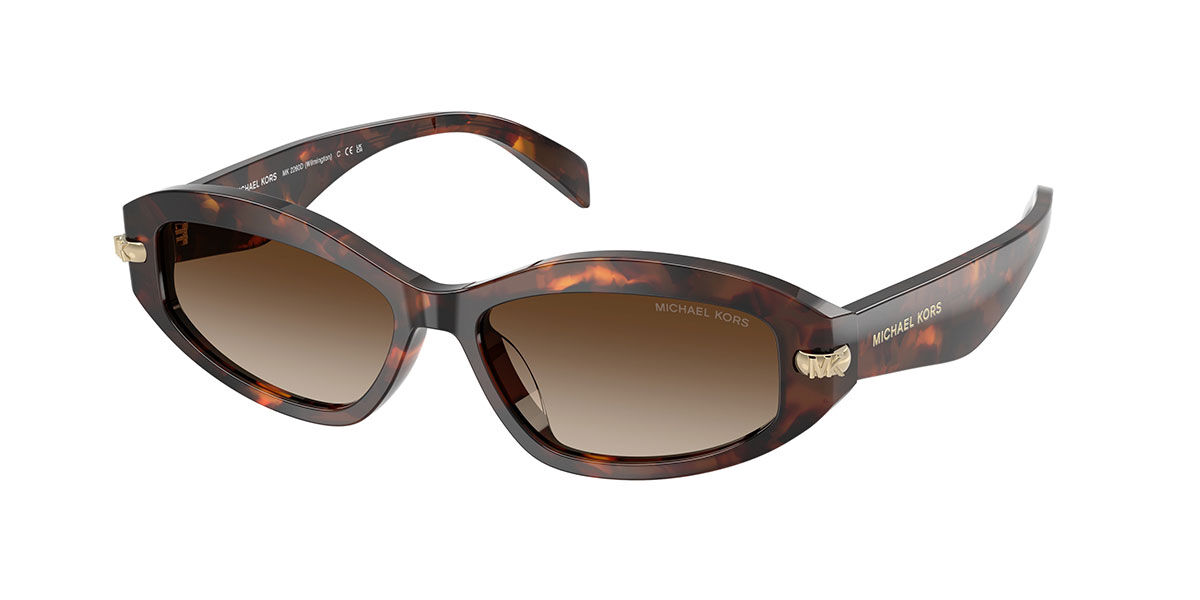 Michael Kors MK2260D WILMINGTON Asian Fit 403113, Tortoiseshell frame, Smoke Gradient Brown lenses