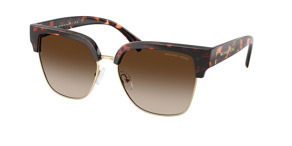Michael Kors MK2262 ST. EUSTATIUS 300613, Gold frame, Smoke Gradient Brown lenses
