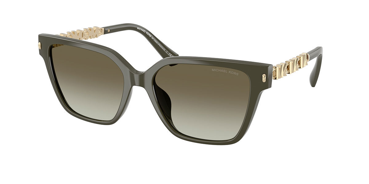Michael Kors MK2263U PIEDMONT 39023M, Green frame, Gradient Green lenses