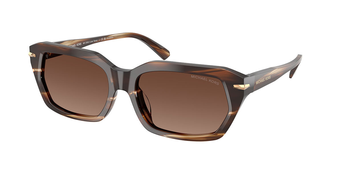 Michael Kors MK2265U LAKE TAHOE Polarized 4039T5, Brown frame, Solid Color Brown Polarized lenses