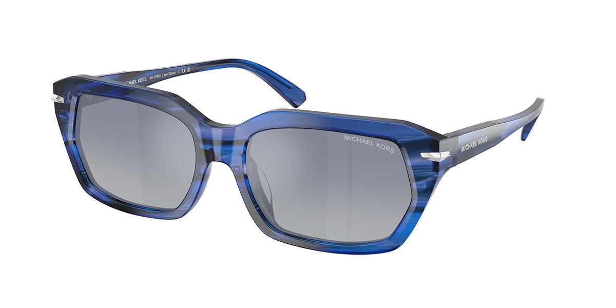 Michael Kors MK2265U LAKE TAHOE 40416I, Blue frame, Blue Gradient Grey Mirror lenses