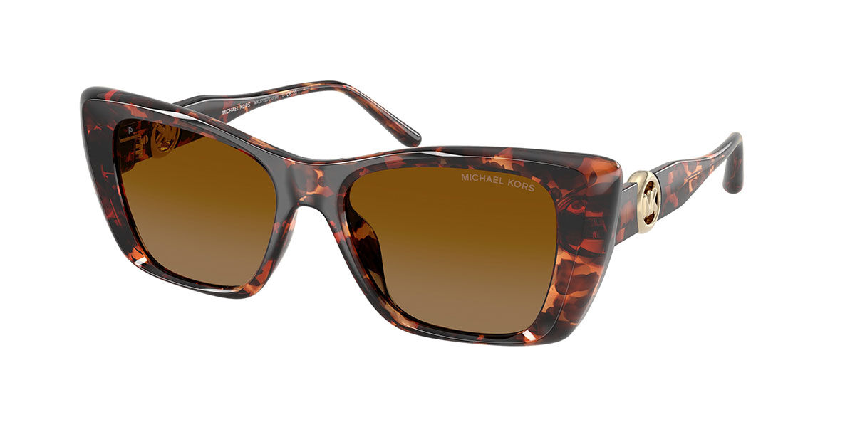Michael Kors MK2270U TOKYO Polarized 40319P, Tortoiseshell frame, Gradient Brown Polarized lenses