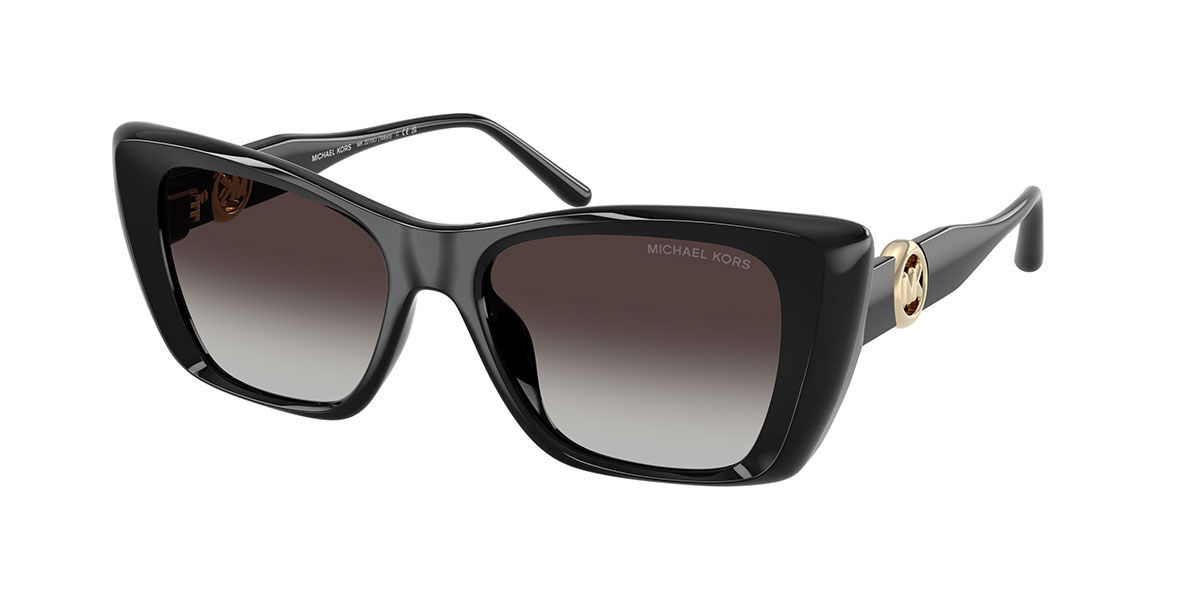 Michael Kors MK2270U TOKYO 30058G, Black frame, Smoke Gradient Grey lenses