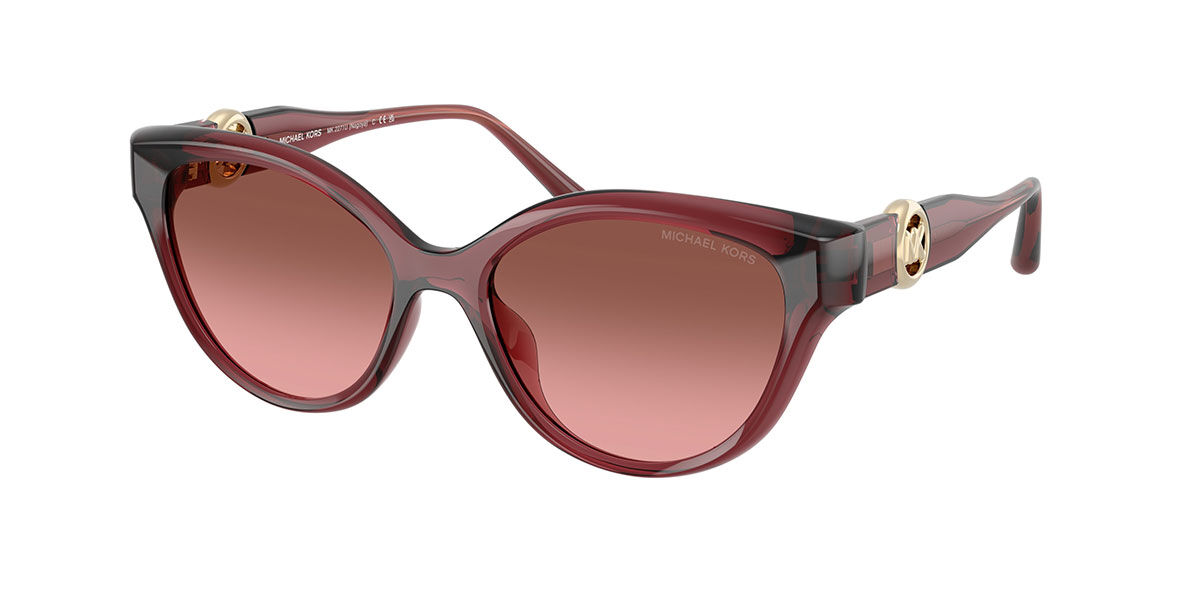 Michael Kors MK2271U NAGOYA 317511, Pink frame, Pink Gradient Brown lenses