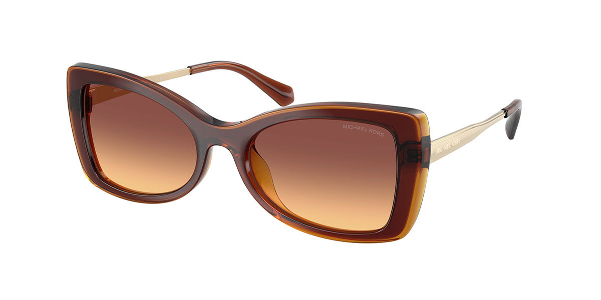 Michael Kors MK2272U MALAGA 311378, Brown frame, Gradient Brown lenses