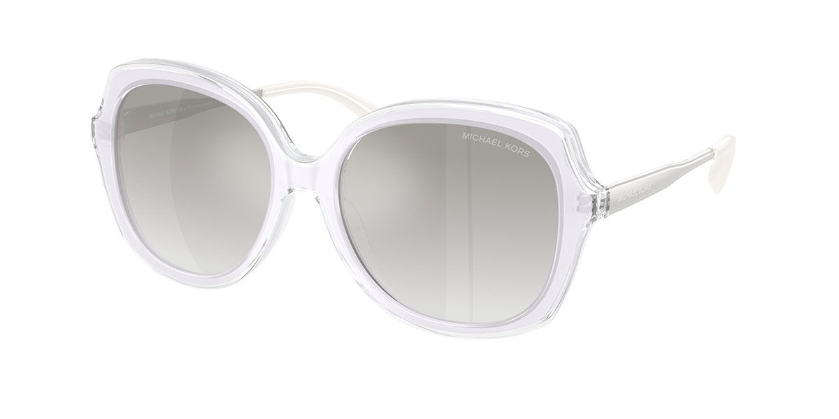 Michael Kors MK2273U CANARY ISLANDS 405201, White frame, Gradient Grey lenses