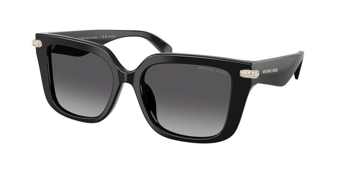 Michael Kors MK2275BU SANTO DOMINGO Polarized 3005T3, Black frame, Gradient Grey Polarized lenses