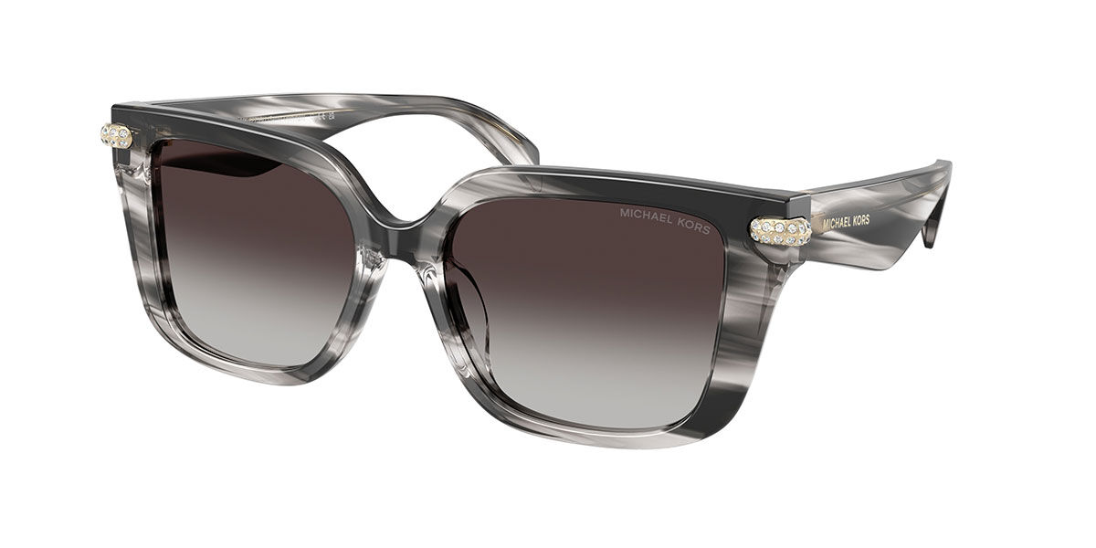 Michael Kors MK2275BU SANTO DOMINGO 40348G, Black frame, Gradient Grey lenses