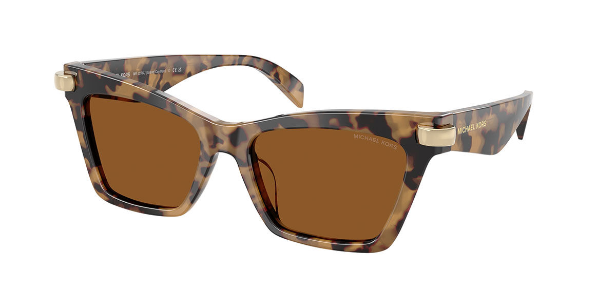 Michael Kors MK2276U GRAND CAYMAN 393073, Tortoiseshell frame, Amber Brown lenses